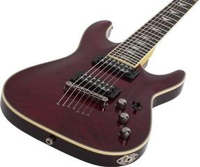 E-Gitarre Schecter Omen Extreme-7 Black Cherry E-Gitarre - 5