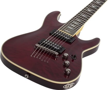 E-Gitarre Schecter Omen Extreme-7 Black Cherry E-Gitarre - 6