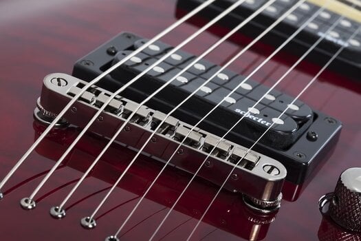 E-Gitarre Schecter Omen Extreme-7 Black Cherry E-Gitarre - 8