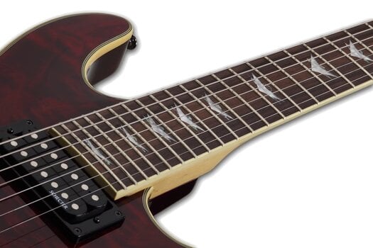 E-Gitarre Schecter Omen Extreme-7 Black Cherry E-Gitarre - 10