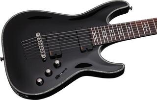 E-Gitarre Schecter Hellraiser C-7 Black E-Gitarre - 2