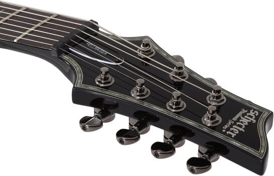 Guitarra elétrica de 7 cordas Schecter Hellraiser C-7 Black Guitarra elétrica de 7 cordas - 14