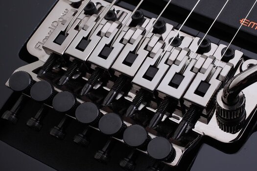 7-string Electric Guitar Schecter Hellraiser C-7 FR Black 7-string Electric Guitar - 4