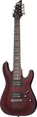 E-Gitarre Schecter Omen-7 Walnut Satin E-Gitarre - 1