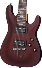 E-Gitarre Schecter Omen-7 Walnut Satin E-Gitarre - 2