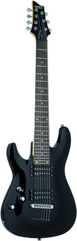 Guitare électrique Schecter Omen-7 LH Black Guitare électrique - 2