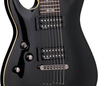 Guitare électrique Schecter Omen-7 LH Black Guitare électrique - 4