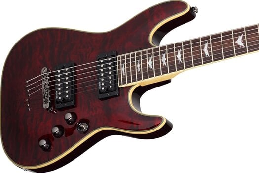 7-string Electric Guitar Schecter Omen Extreme-7 LH Black Cherry 7-string Electric Guitar - 3