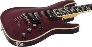 E-Gitarre Schecter Omen Extreme-7 LH Black Cherry E-Gitarre - 4