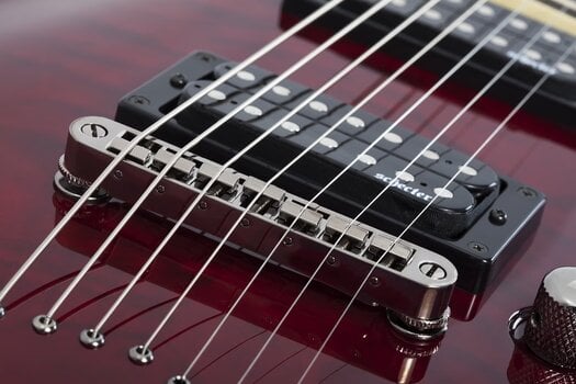 7-string Electric Guitar Schecter Omen Extreme-7 LH Black Cherry 7-string Electric Guitar - 8