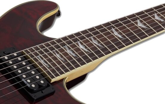 7-string Electric Guitar Schecter Omen Extreme-7 LH Black Cherry 7-string Electric Guitar - 10