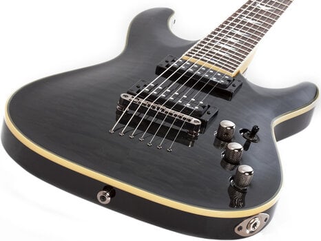Električna gitara Schecter Omen Extreme-7 SeeThru Black Električna gitara - 5