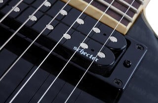 E-Gitarre Schecter Omen Extreme-7 SeeThru Black E-Gitarre - 6
