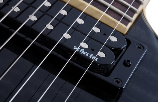 Električna gitara Schecter Omen Extreme-7 SeeThru Black Električna gitara - 7