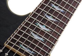 E-Gitarre Schecter Omen Extreme-7 SeeThru Black E-Gitarre - 7