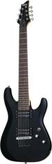 E-Gitarre Schecter C-7 Deluxe Satin Black E-Gitarre - 1