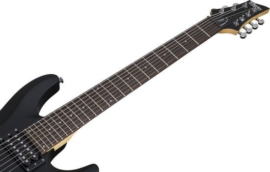 E-Gitarre Schecter C-7 Deluxe Satin Black E-Gitarre - 7