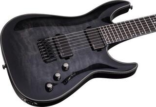 Elektromos gitár Schecter Hellraiser Hybrid C-7 Trans Black Burst Elektromos gitár - 2