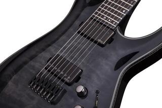 Elektromos gitár Schecter Hellraiser Hybrid C-7 Trans Black Burst Elektromos gitár - 3