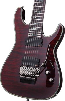 7-string Electric Guitar Schecter Hellraiser C-7 FR Black Cherry 7-string Electric Guitar - 3