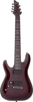 Guitarra elétrica de 7 cordas Schecter Hellraiser C-7 LH Black Cherry Guitarra elétrica de 7 cordas - 2