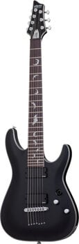 7-string Electric Guitar Schecter Damien Platinum-7 Satin Black 7-string Electric Guitar - 2