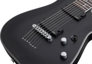 E-Gitarre Schecter Damien Platinum-7 Satin Black E-Gitarre - 6