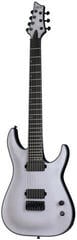 7-string Electric Guitar Schecter Keith Merrow KM-7 White Satin 7-string Electric Guitar - 1