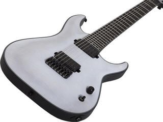 7-string Electric Guitar Schecter Keith Merrow KM-7 White Satin 7-string Electric Guitar - 3