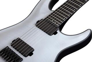 7-string Electric Guitar Schecter Keith Merrow KM-7 White Satin 7-string Electric Guitar - 5