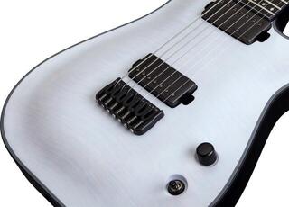 7-string Electric Guitar Schecter Keith Merrow KM-7 White Satin 7-string Electric Guitar - 6