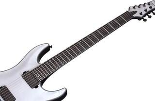 7-string Electric Guitar Schecter Keith Merrow KM-7 White Satin 7-string Electric Guitar - 7