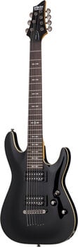 Guitare électrique Schecter Omen 7 Gloss Black Guitare électrique - 2
