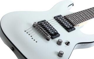 E-Gitarre Schecter Omen-7 Vintage White E-Gitarre - 4