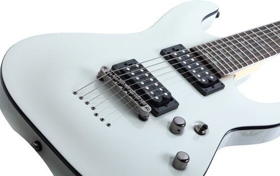 Guitare électrique Schecter Omen-7 Vintage White Guitare électrique - 5
