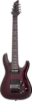 E-Gitarre Schecter Hellraiser C-7 FR S Black Cherry E-Gitarre - 2