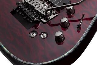 E-Gitarre Schecter Hellraiser C-7 FR S Black Cherry E-Gitarre - 4