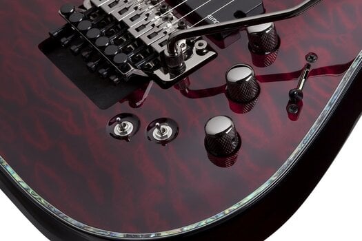 E-Gitarre Schecter Hellraiser C-7 FR S Black Cherry E-Gitarre - 5