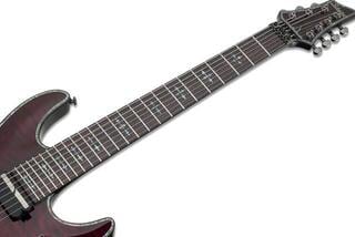 E-Gitarre Schecter Hellraiser C-7 FR S Black Cherry E-Gitarre - 5
