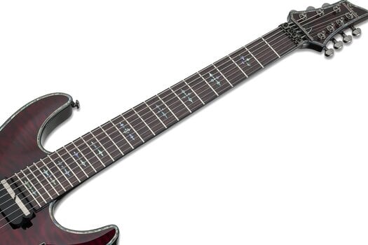 E-Gitarre Schecter Hellraiser C-7 FR S Black Cherry E-Gitarre - 6