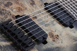 Guitarra elétrica de 7 cordas Schecter C-7 Pro Charcoal Burst Guitarra elétrica de 7 cordas - 4