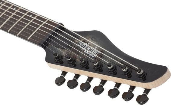 7-string Electric Guitar Schecter C-7 Pro Charcoal Burst 7-string Electric Guitar - 9