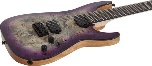 Guitarra elétrica de 7 cordas Schecter C-7 Pro Aurora Burst Guitarra elétrica de 7 cordas - 4