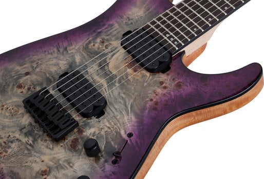 Guitarra elétrica de 7 cordas Schecter C-7 Pro Aurora Burst Guitarra elétrica de 7 cordas - 5