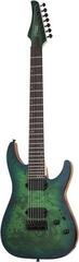 E-Gitarre Schecter C-7 Pro Aqua Burst E-Gitarre - 1