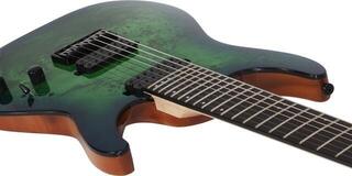 E-Gitarre Schecter C-7 Pro Aqua Burst E-Gitarre - 2
