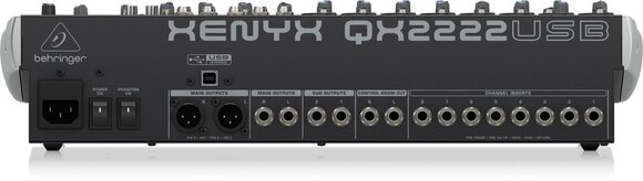 Analogni mix pult Behringer XENYX QX2222 USB Analogni mix pult - 5