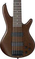6-snarige basgitaar Ibanez GSR206B-WNF Walnut Flat 6-snarige basgitaar - 1