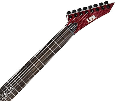 8-saitige E-Gitarre ESP LTD SC-608 Baritone Stephen Carpenter Signature Red Sparkle 8-saitige E-Gitarre - 6