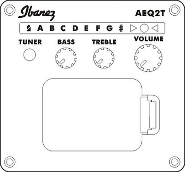 Akustik Bass Ibanez PCBE12-OPN Open Pore Natural Akustik Bass - 6